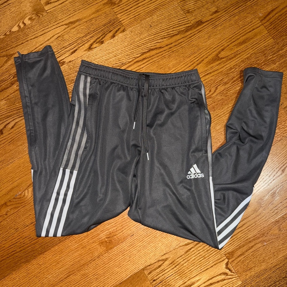 Adidas women’s Gray Track Pants
